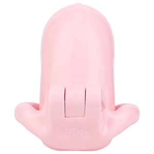 Jaula de Castidad de Resina con 4 Anillos, Juguetes Eróticos para Adultos, Ejercitador de Pene, Anillos Uretrales, Equipo de Bondage - Product Image 3