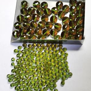 Perles de Turquie à changement de couleur, perles de chapelet populaires avec trou percé, facettées, 8 mm, sultanite zultanite, pierre de diaspor en vrac pour tesbih - Product Image 3