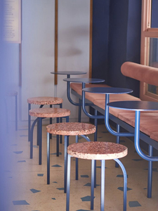 Tavolo laterale a <span class=keywords><strong>parete</strong></span> moderno in ferro battuto <span class=keywords><strong>tavolino</strong></span> <span class=keywords><strong>da</strong></span> caffè per interni esterni risparmio di spazio piccolo tavolo <span class=keywords><strong>da</strong></span> pranzo luce di lusso - Product Image 6