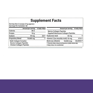 Fabricante de polvo de péptidos de colágeno | OEM/etiqueta privada | Marino/bovino | con <span class=keywords><strong>vitamina</strong></span> C y biotina | CGMP | MOQ 500 + - Product Image 6