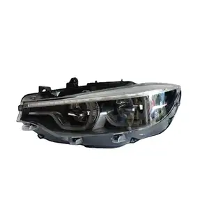 Untuk BMW Seri 4 M3 M4 Lampu Depan Mobil Baru Ditingkatkan 2018 F32 F82 F36 Lampu Depan Adaptif LED Rakitan Asli