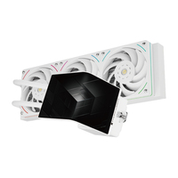 Refroidisseur liquide AIO Thermalright Levita Vision 360 UB Noir ARGB avec écran LCD large, refroidisseur liquide pour processeur 360 mm AIO pour LGA1851 AM5