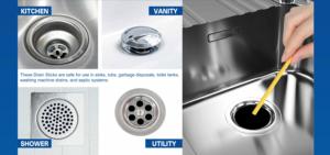 Non fragili Banish gli odori di lavaggio a flusso di scarico a strisce di scarico per rimuovere gli intasamenti del tubo del <span class=keywords><strong>lavandino</strong></span> - Product Image 3