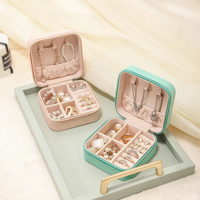 Portagioie Verpack Kolye Kutusu Pulseras Caixa De Joia Schmuck Verpackung Caja Para Anillo Coffret avec logo personnalisé