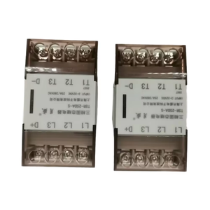 <span class=keywords><strong>Tsr</strong></span> 5da-<span class=keywords><strong>40da</strong></span>-s 5A 10A 15A 25A 32A 40A ba pha 380V không tiếp xúc Clip tích hợp DC kiểm soát AC DIN đường sắt trạng thái rắn tiếp sức - Product Image 1