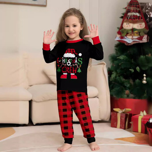 Novos Conjuntos de Pijamas de Natal para Mãe, Pai e Filho, Pijamas de Natal para Família com Cães e Animais de Estimação - Product Image 4