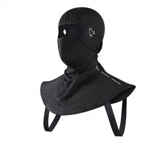 Cagoule intégrale personnalisée pour l'hiver, chaude, coupe-vent, protection UV, avec fermeture éclair, pour sports de plein air, plage, unisexe - Product Image 6