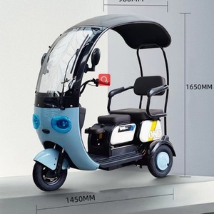 ผู้ผลิตจีน รถสกู๊ตเตอร์ไฟฟ้าทรงพลัง 3 ล้อ รถสามล้อไฟฟ้าที่ได้รับความนิยมมากที่สุด - Product Image 6