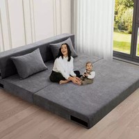 Sofá Cama Moderno Comprimido al Vacío, Sofá Plegable, Sofá Convertible para Apartamento, Hotel, Habitación de Huéspedes OEM ODM