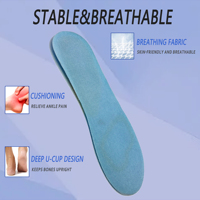 Semelles en gel pour le soutien de la voûte plantaire, amortissantes, pour le soin des pieds, semelles de sport pour chaussures, soutien de la voûte plantaire thermoformable
