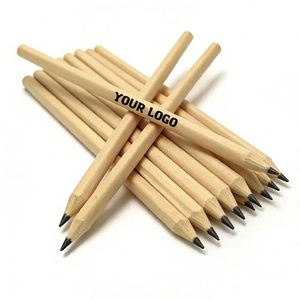 Promotional 3.5 Inch Colored Mini Color Pencil <b>Set</b> Custom Logo Wooden Colour Pencils With Kraft Paper Box - Product Image 1