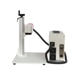 Kuntai 20W 30W 50W kim loại nhựa PVC <span class=keywords><strong>ABS</strong></span> chất liệu sợi <span class=keywords><strong>Laser</strong></span> đánh dấu Máy khắc - Product Image 2