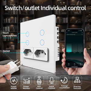 Enchufe Inteligente Wi-Fi Estándar Brasileño S4A Tuya con Monitoreo <span class=keywords><strong>de</strong></span> Energía, Control por Aplicación Móvil, Programación y Control por Voz - Product Image 3