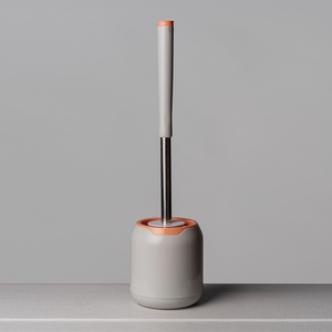 HOLAMOPA TPR Escobilla de baño Combo Base de enchufe con ventosas Función de enjuague rápido El baño debe tener - Product Image 2