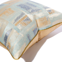 Nouvelle housse de coussin 45x45 50x50 30x50 treillis passepoil housse de coussin lin jeter coussin oreillers couverture avec fermeture éclair