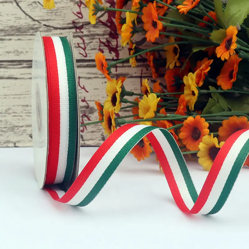 CSFY accessorio per abbigliamento colorato nastro double face per avvolgere il nastro regalo del nastro del Grosgrain della caramella del regalo della scatola della torta del fiore