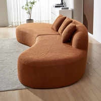 American Modular Sectional Fabric Sofa für Hotels Villen Kostenloser Versand Drop Ship China Vakuum kompression Wohnzimmer möbel