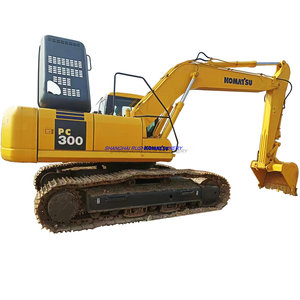 Costruzione miniera ferroviaria grande macchinario di seconda mano Komatsu PC300 escavatore a cucchiaia rovescia cingolato idraulico <span class=keywords><strong>30ton</strong></span> escavatore usato - Product Image 1