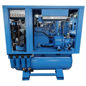 Machine de découpe laser combinée 4-en-1 7,5 kW 10 CV avec compresseur d'air industriel intégré tout-en-un à vis - Product Image 3