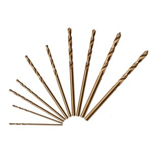 29-Piece DIN 338 <b>Drill</b> <b>Bit</b> Set with Gold M35 Shank for Hardened Metal Stainless Steel Cast Iron & <b>Wood</b> Drilling - Product Image 1
