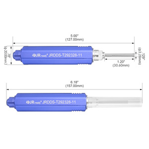 Outil d'extraction de bornes tubulaires JRready JRDDS-T292328-11 pour connecteurs coaxiaux AMP CPC séries Type II, III, VI et <span class=keywords><strong>Submini</strong></span>. - Product Image 4