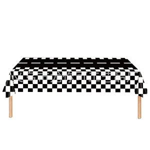 Black And White Checkered Paper Cups For Racing Car Birthday Party Decorations - Product Image 4