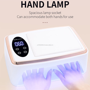 Nail salon one-click <b>timer</b> infrared smart sensor hand rest nail <b>lamp</b> detachable large capacity quick-dry <b>lamp</b> for press-on nails - Product Image 3