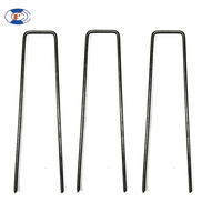 HF U-Shaped Galvanized Steel Staples & Pegs with Smooth Shank for Construction Material