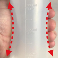 Distributeur de sauce transparent CL.75 Anti-goutte Dosage précis pour outils de dessert