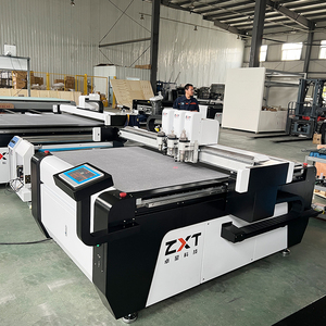 Zxt tùy chỉnh CNC bao bì sóng nhà sản xuất hộp kỹ thuật số dao động dao cắt hộp carton và máy tạo nếp - Product Image 3