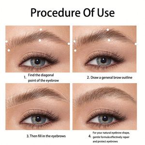 <span class=keywords><strong>Crayon</strong></span> Gel Sourcils Végétalien Personnalisé Haute Qualité Teinté Minéral Naturel Imperméable Marque Privée - Product Image 5