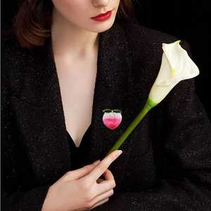 Spille di smalto di frutta spille anguria fragola ananas smalto ciliegia spille di frutta carine spille per donne ragazze - Product Image 5