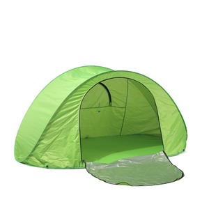 Carpa de Camping Lanhe para 2-4 Personas, Portátil, Plegable, Automática, Verde, Impermeable 1000mm, para Playa y Parque - Product Image 4