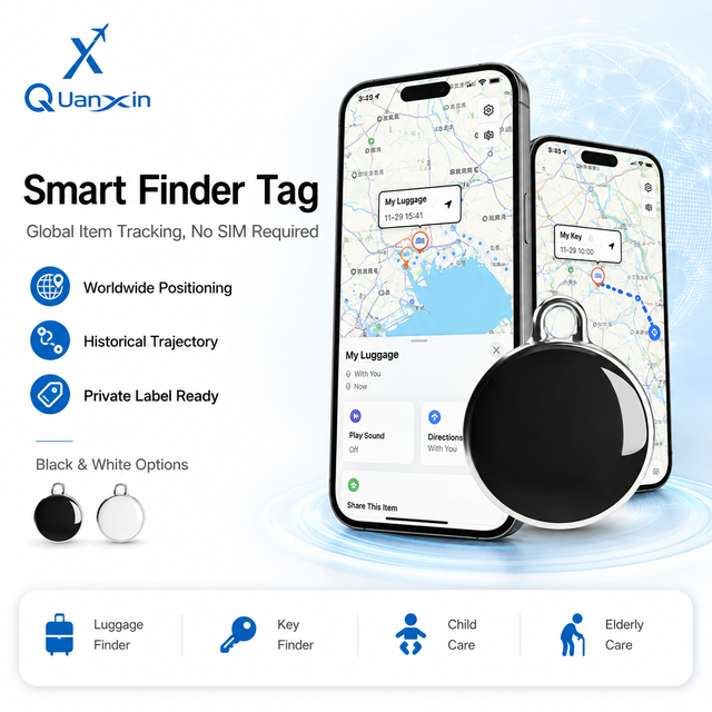 Wholesale GPS Tracker & Locator with Remote Control for Luggage Key Suitcase Finder Child & Elderly Care Compatible Find My