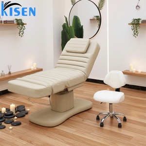 Table de Beauté Électrique Kisen Moderne à 3 Moteurs, Fauteuil pour Extensions de Cils, Lit de Tatouage Réglable, Table de Traitement Facial Personnalisée - Product Image 1