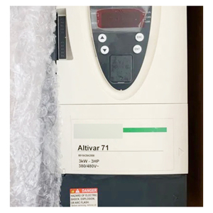 ATV71 PWM Modbus ควบคุมความเร็วตัวแปรอุตสาหกรรม ATV71HU75N4Z ดั้งเดิม10HP 7.5kW กรอง55.6dB PWM ควบคุม Modbus - Product Image 1