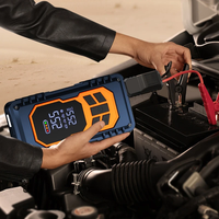 Démarreur de voiture intelligent avec écran numérique, pompe à air portable, booster de batterie automobile 15V, alimentation de secours avec compresseur et LED