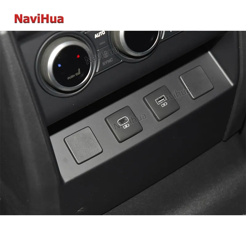 Navihua New Design Hochwertiger USB-Typ-C-Auto-Heck-Handy-Schnell ladeans chluss für Land Rover Defender