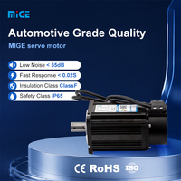 Moteur servo AC triphasé à couple élevé et faible bruit 750W, classe IP65, efficacité IE3, montage sur panneau pour robot CNC, référence 90ST-M02430