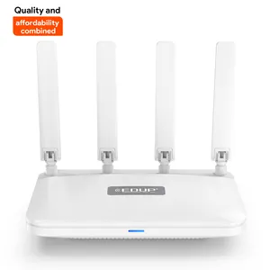 EDUP Stable Performance Wifi 6 Wifi 5 AX1800 Wireless Mesh Router Smart Dual Band - Ideal For Smart Homes Wifi Connection