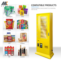 Distributeur automatique intelligent ultra-mince avec SDK et options de paiement multiples pour les ventes en exposition - Marque MAKMIK