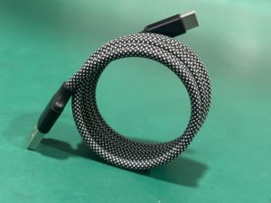 Câble de données type-c en nylon de haute qualité USB-C câble USB magnétique de charge rapide 60W 6A câble de charge pour <span class=keywords><strong>iPhone</strong></span> Huawei <span class=keywords><strong>Samsung</strong></span> - Product Image 6