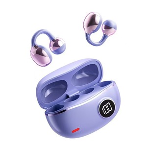 La vendita calda dei gemelli di moda veramente auricolari Wireless aperti e senza perdita di suono dei bassi con indicatore della batteria a LED - Product Image 2