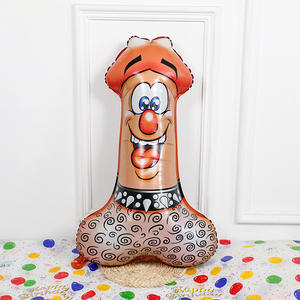 Erwachsenen-Scherzartikel Sex-Kondom Aluminium-Ballon Penis Bobo-Ballon Junggesellinnenabschied-Zubehör Boba Damenunterwäsche-Ballon - Product Image 6