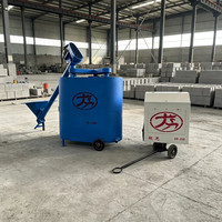 Machine à béton mousse léger pour la production de blocs préfabriqués avec pompe à moteur - Fonctionnement simple, durable, 220V