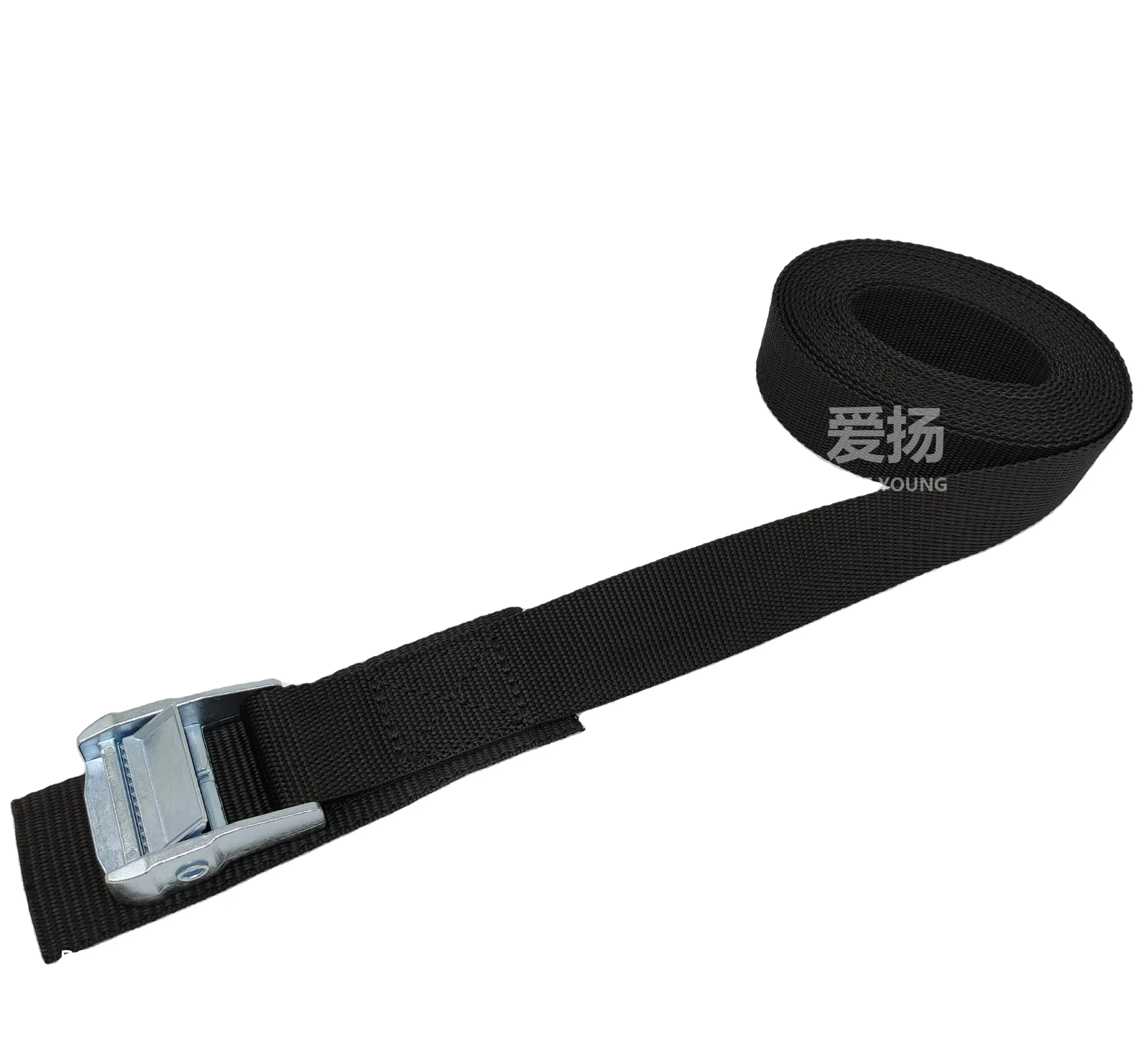 Heavy Duty Tie Down Strap Customize logo Lashing Strap With Padded Cam Buckle PE Strap Lock Buckle