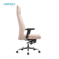Chaise de bureau de direction de luxe moderne tissu à mi-dossier cuir PU pivotant rotatif massage maille design confortable mousse PP