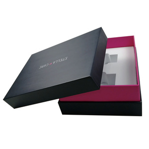 Nice Paper Cardboard Jewelry Packaging Box With Sponge Tray - Product Image 1