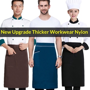 Tablier de Chef Sans Manches Épaissi Anti-Salissures <span class=keywords><strong>Youbu</strong></span> en Gros pour Hôtel, Café, Restaurant, Serveur - Vêtements de Travail en Polyester - Product Image 2
