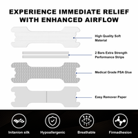 Bandes nasales extra-fortes hypoallergéniques, patchs nasaux adhésifs de qualité médicale, soutien pour le sommeil